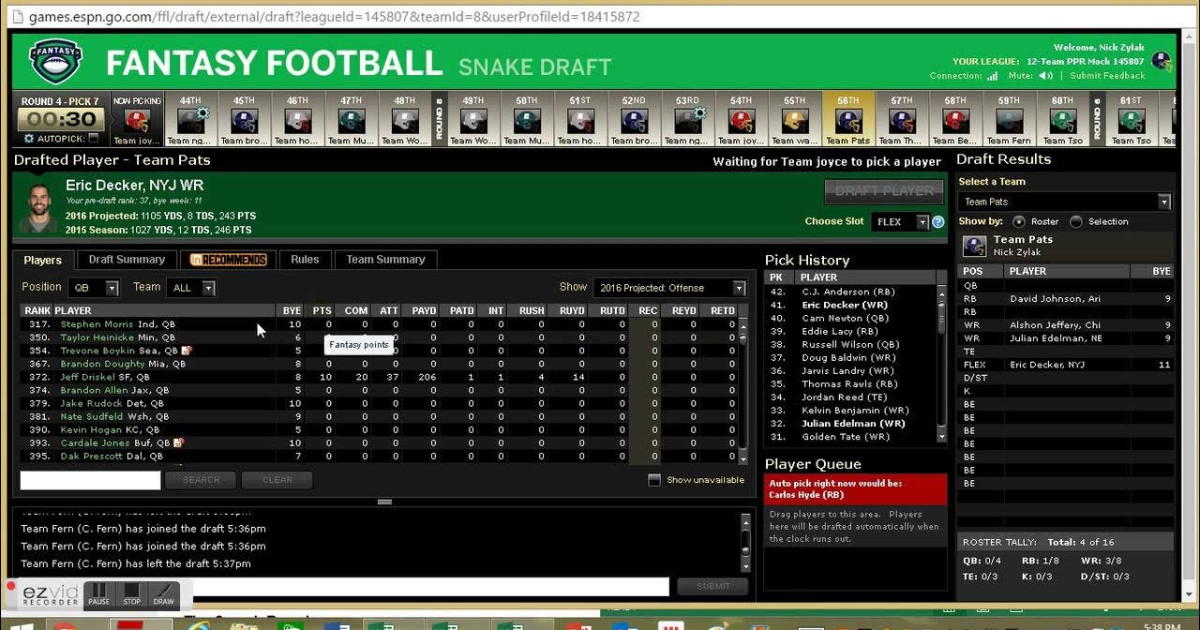 How to Leave a Yahoo Fantasy Football League Before the Draft