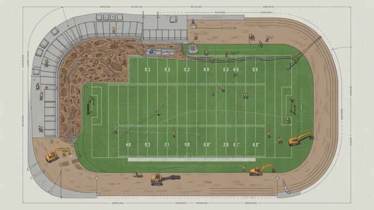How to build a football field