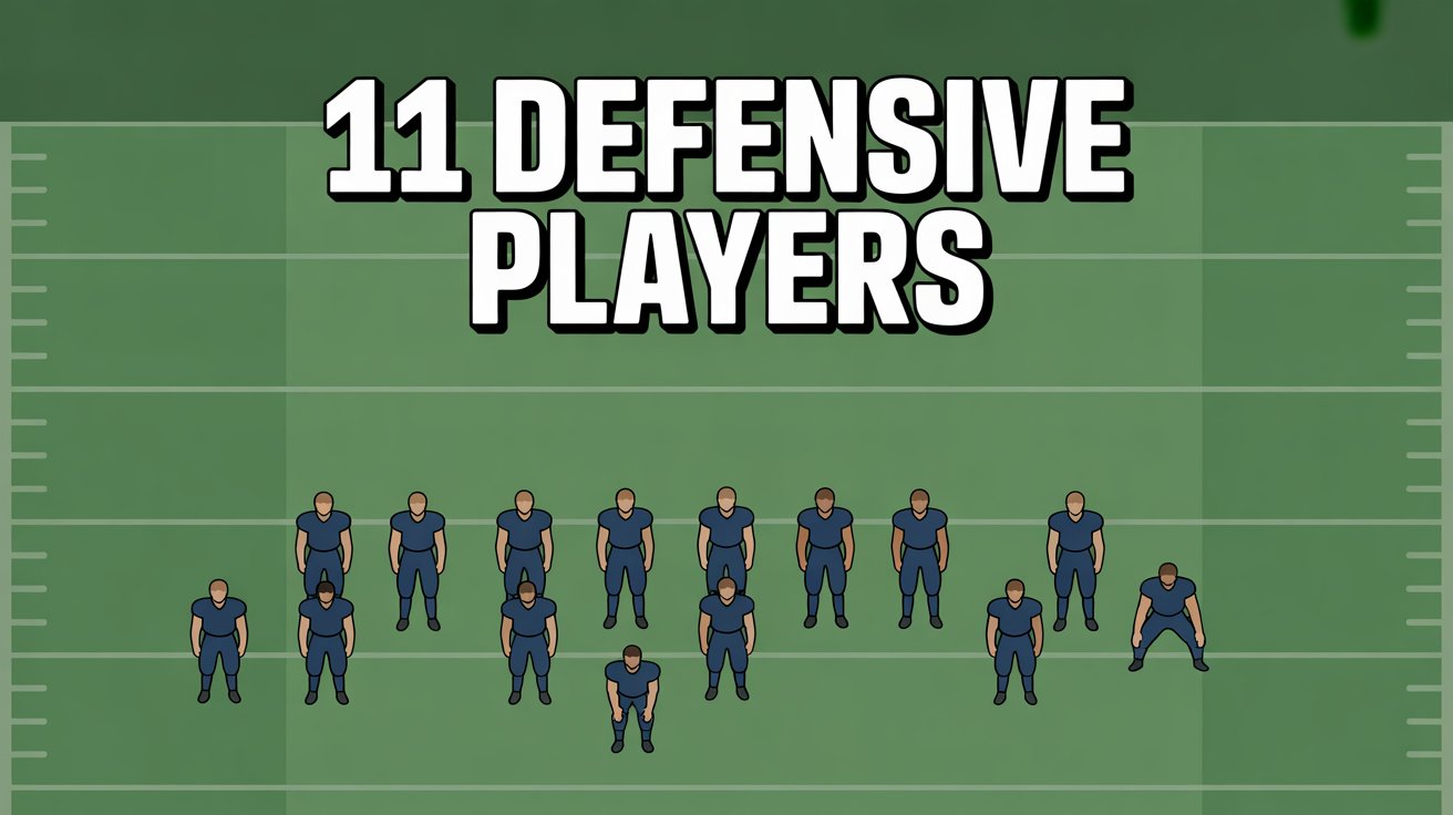 How Many Players Are on Football Defense