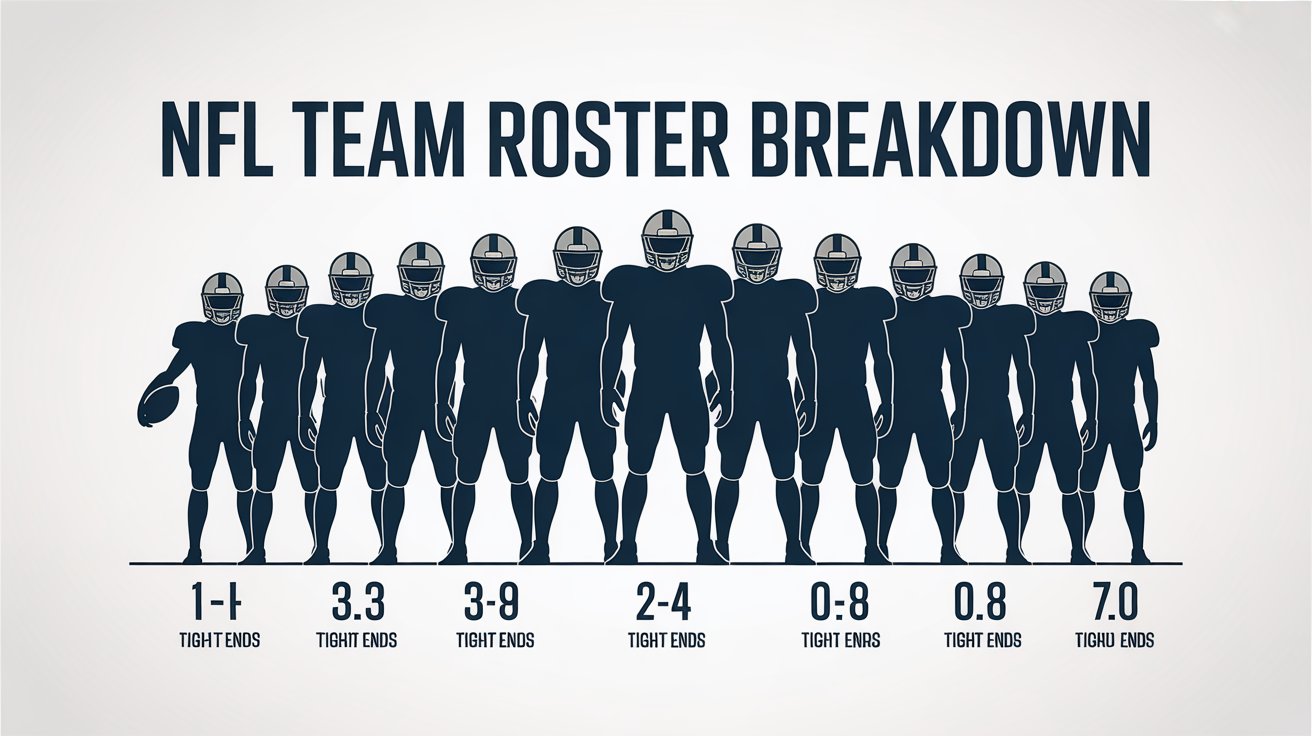 How Many Tight Ends Are on a Football Team