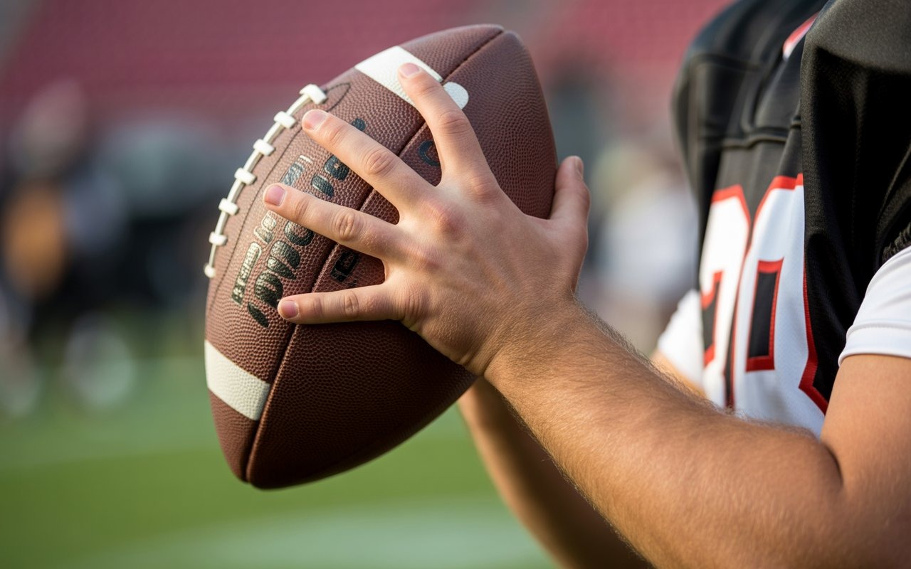 How Does Tom Brady Hold A Football