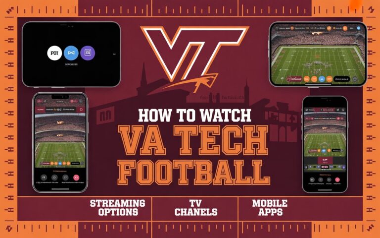 How To Watch VA Tech Football