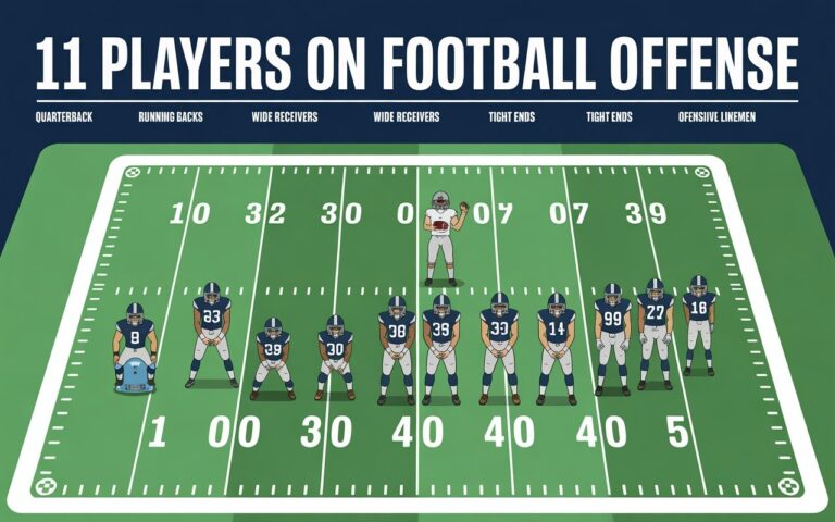 How Many Players on Football Offense