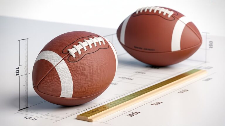 How big is a junior football