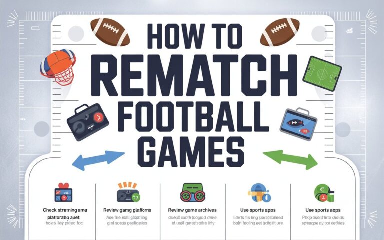 How To Rewatch Football Games