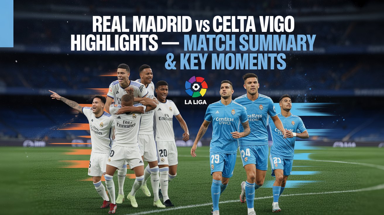 Real Madrid vs Celta Vigo highlights — Match Summary & Key Moments