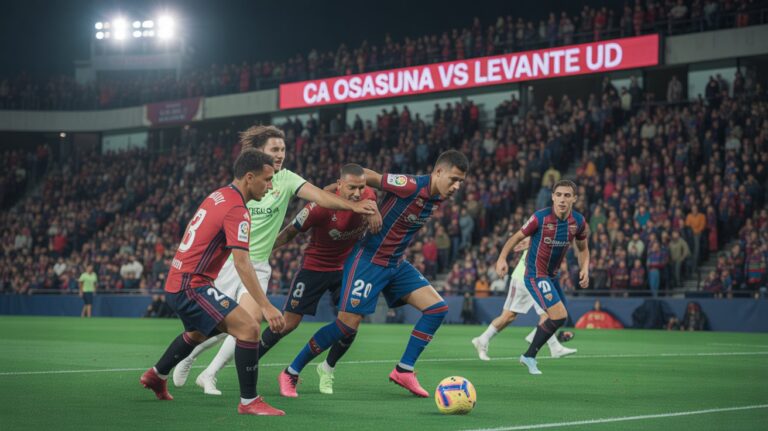 CA Osasuna vs Levante UD live — Match Preview  Live Context
