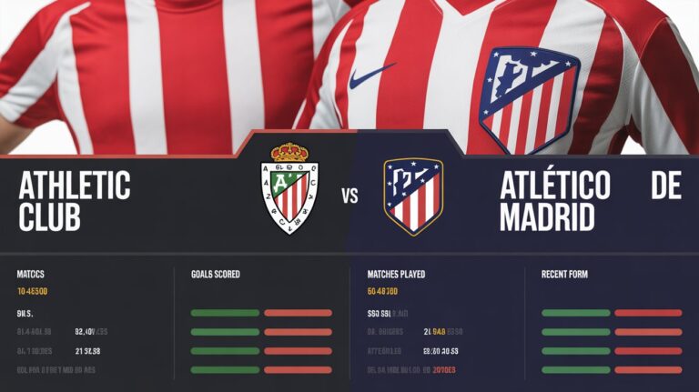 Athletic Club vs Atlético de Madrid Stats — What the Numbers Tell Us
