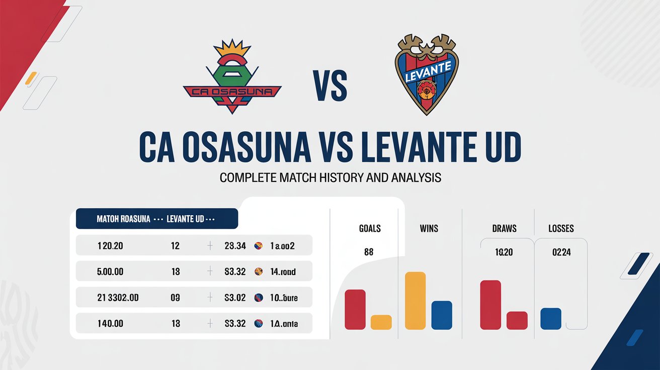 CA Osasuna vs Levante UD Results Complete Match History and Analysis