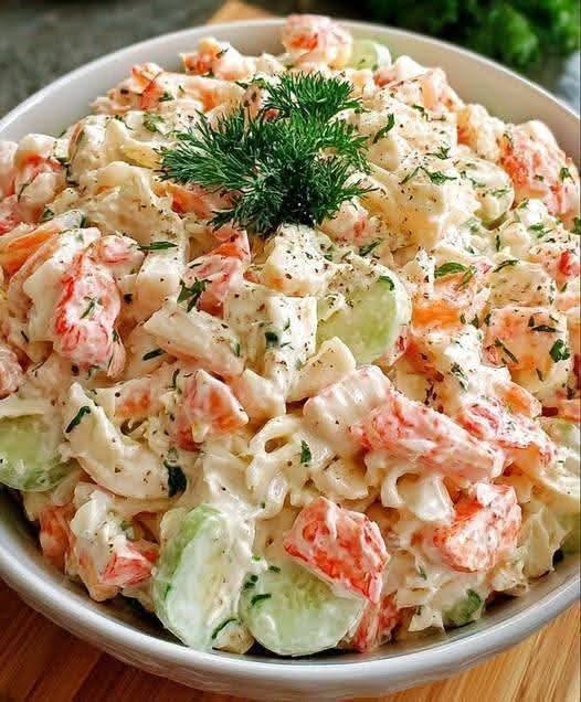 Creamy Russian Macaroni Salad
