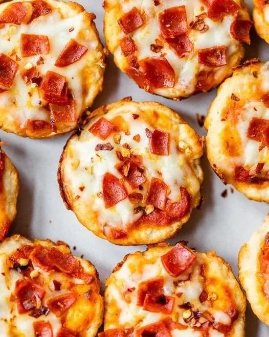 Keto Pizza Bites