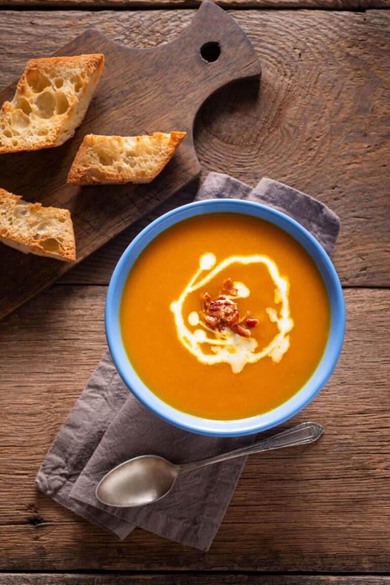 Curried Butternut Squash Soup